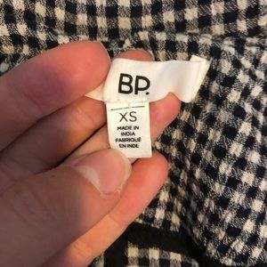 BP Gingham Boyfriend Blazer